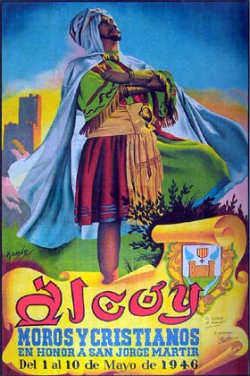 Fiestas de Moros y Cristianos en honor de San Jorge  